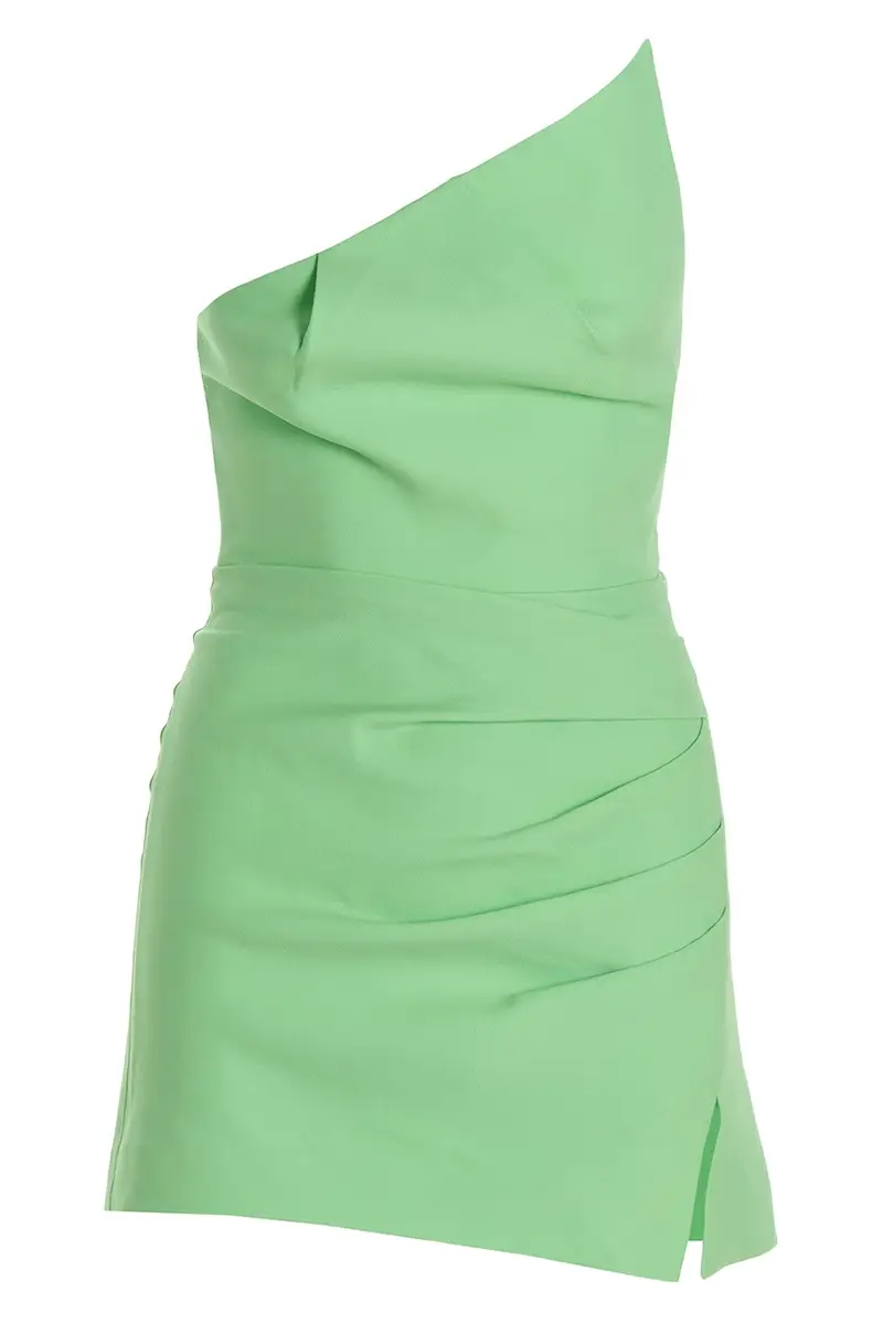 Abito Asymmetric Verde