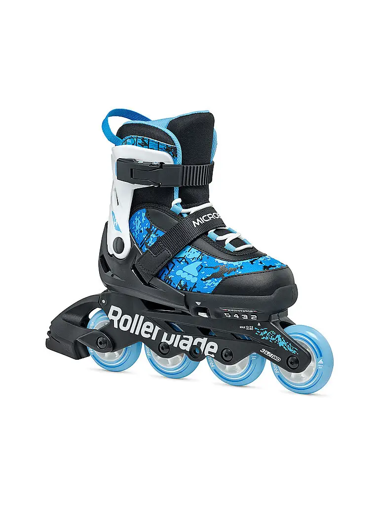 Pattini in linea per bambini Microblade SL nero | 28/L32