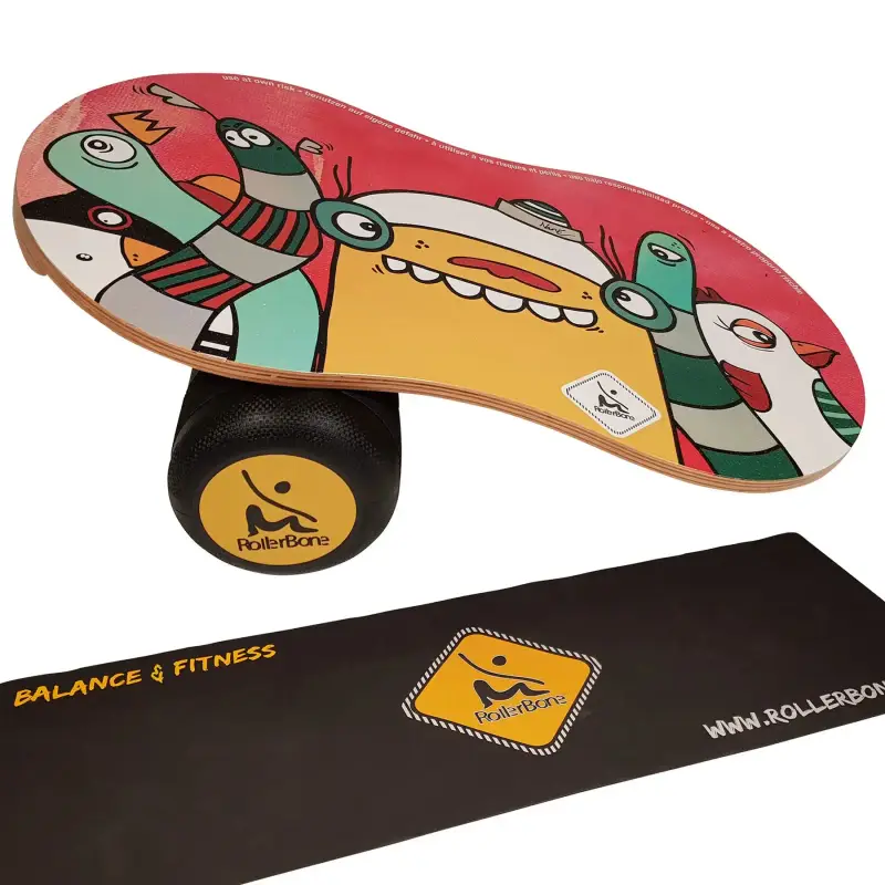 Piano di equilibrio con tappetino RollerBone Nane 1 0 Pro