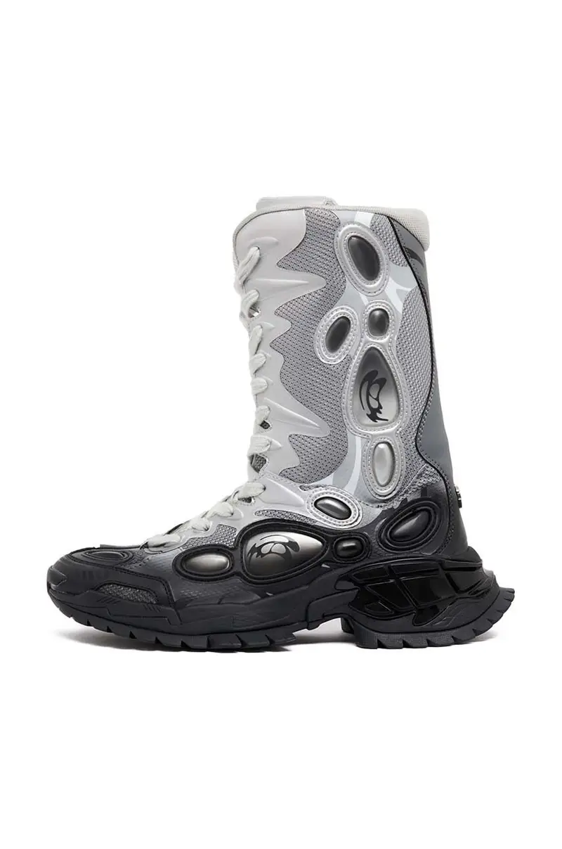 stivaletti alla caviglia NUCLEO BOOT donna colore argento S24-E-012