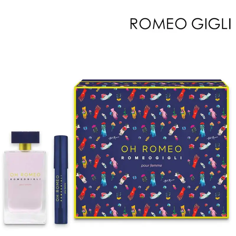 oh romeo cofanetto regalo (edp 75ml + penna profumo solido)