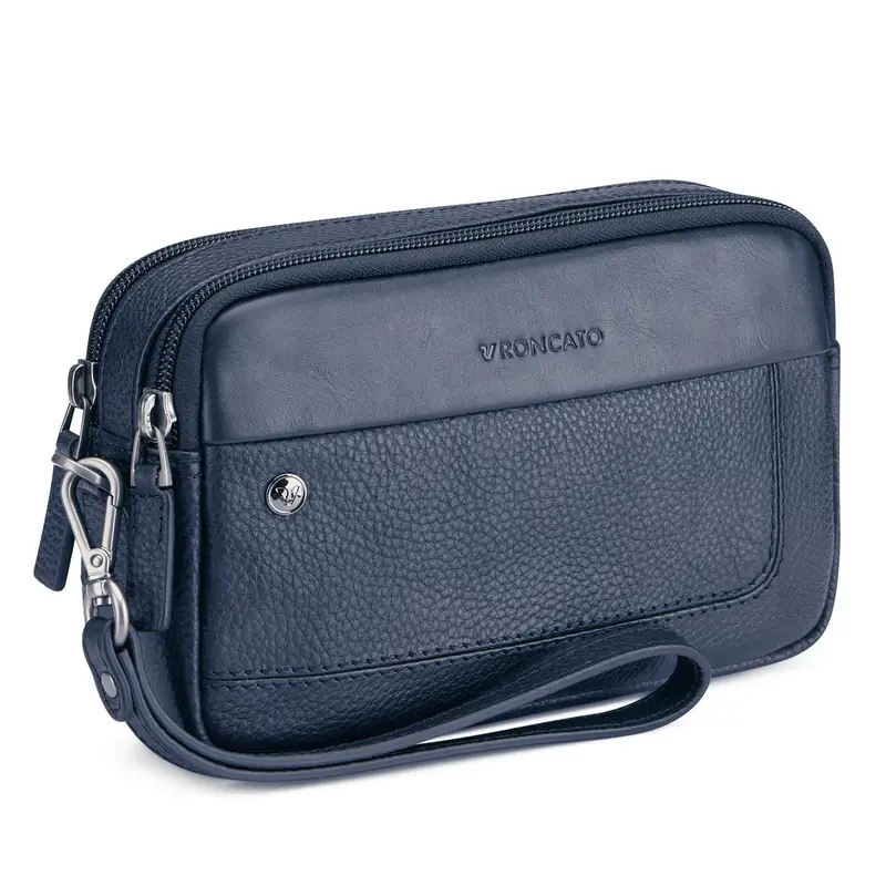 Alaska Pochette 21x12x4 Cm - Blu Navy