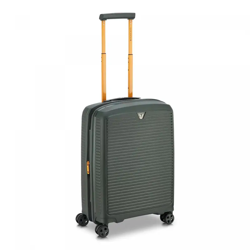 Arcade Trolley Bagaglio A Mano 55x40x20/25 Cm Espandibile - Verde Militare