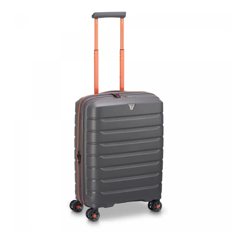 B-flying Move Trolley Bagaglio A Mano 55x40x20/25 Cm Espandibile - Grafite