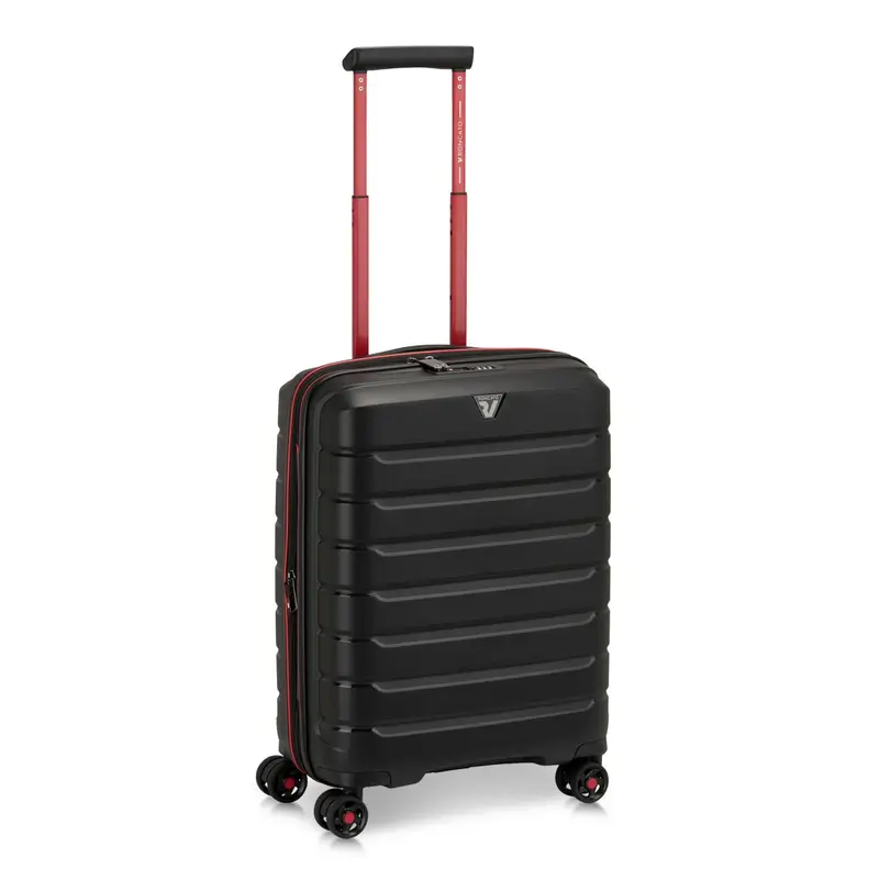 B-flying Move Trolley Bagaglio A Mano 55x40x20/25 Cm Espandibile - Nero