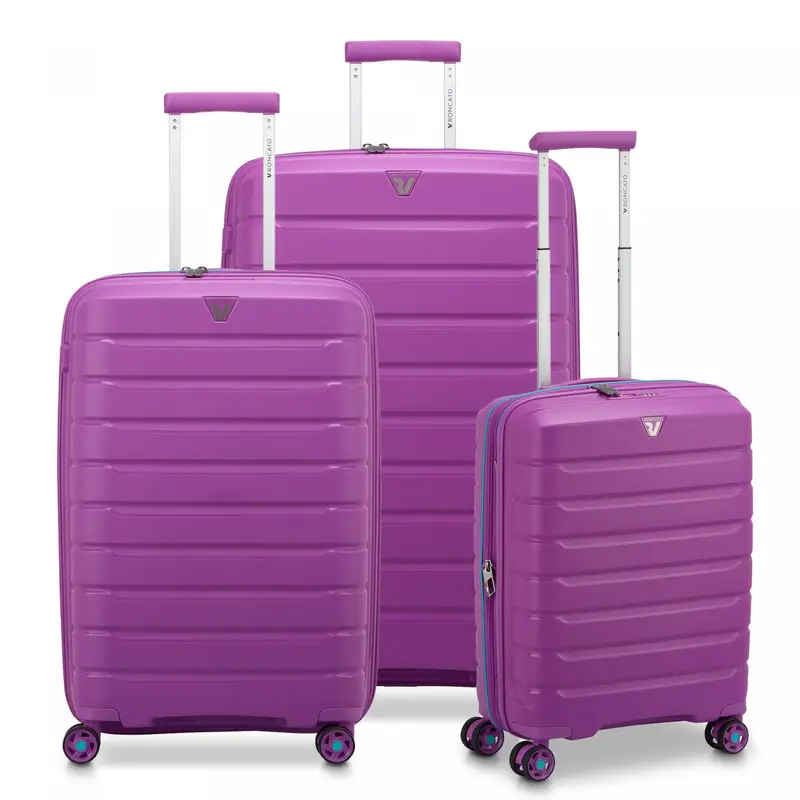 B-flying Set Valigie (grande, Medio, Cabina) - Orchidea