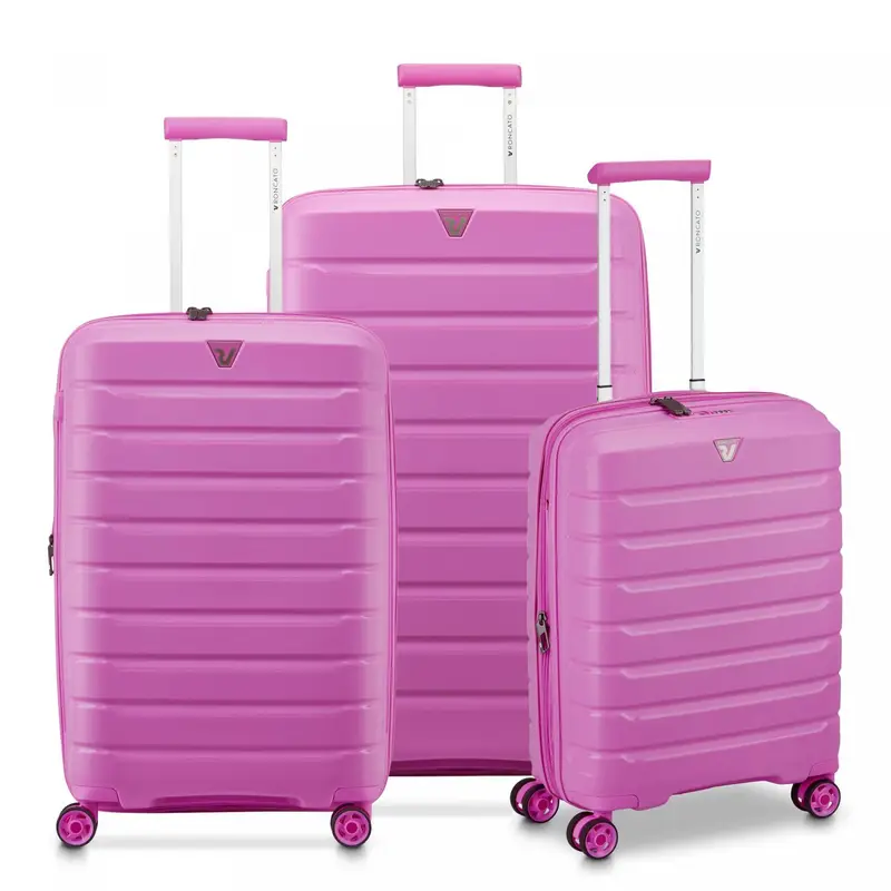 B-flying Set Valigie (grande, Medio, Cabina) - Rosa