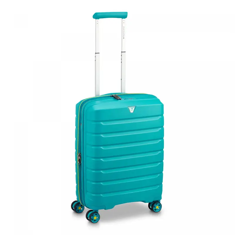 B-flying Trolley Bagaglio A Mano 55x40x20/25 Cm Espandibile - Turchese