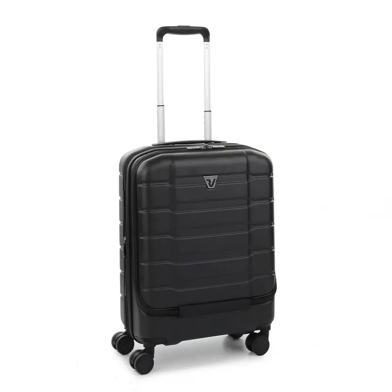 Roncato Trolley Bagaglio a Mano Espandibile Nero