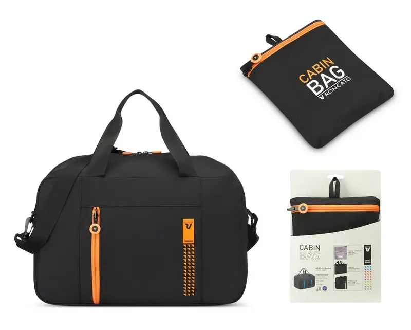 Borsa cabina pieghevole 40x25x20 Roncato Compact 2011 Arancio