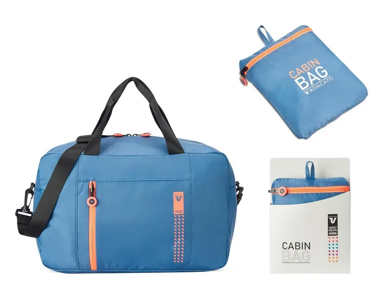 Borsa cabina pieghevole 40x25x20 Roncato Compact Neon 2011 Avio