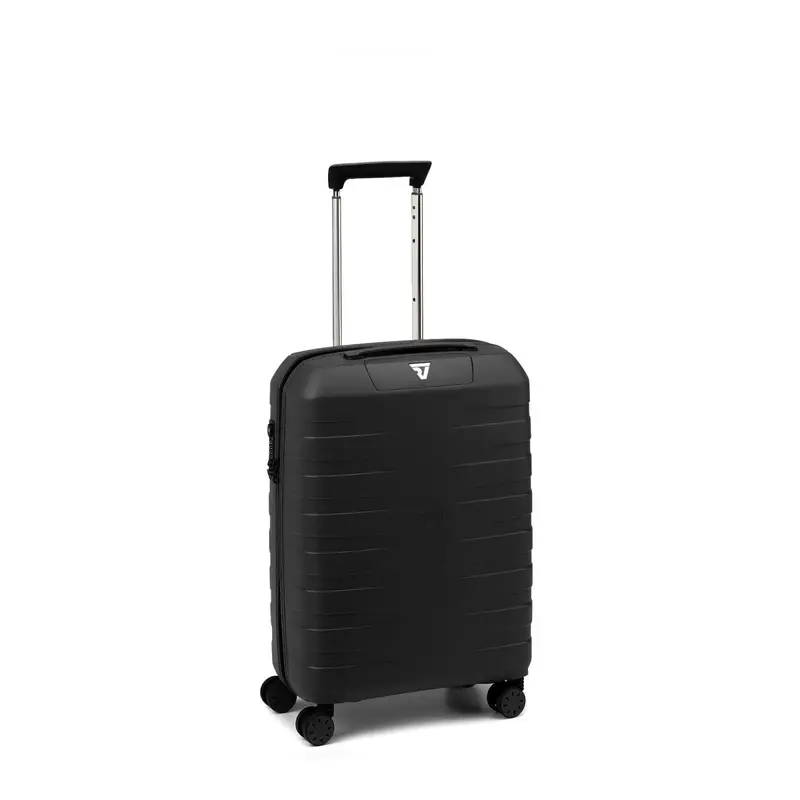 Box Sport Trolley Bagaglio A Mano 55x40x20 Cm - Nero/nero