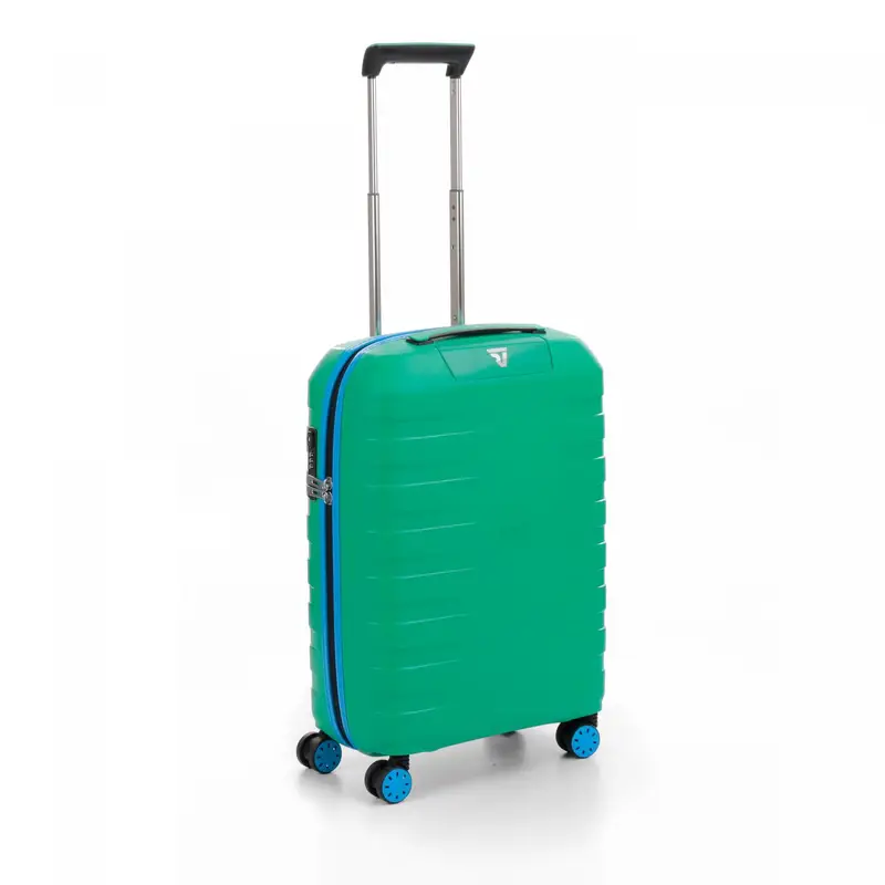 Box Trolley Bagaglio A Mano 55x40x20 Cm - Menta Zaffiro
