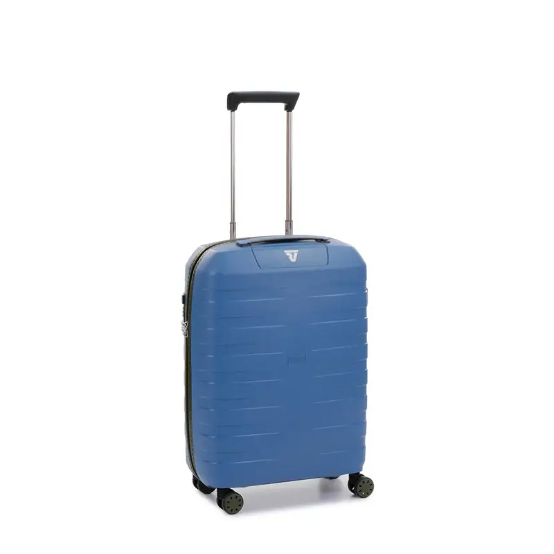 Box Trolley Bagaglio A Mano 55x40x20 Cm - Oceano/verde Militare