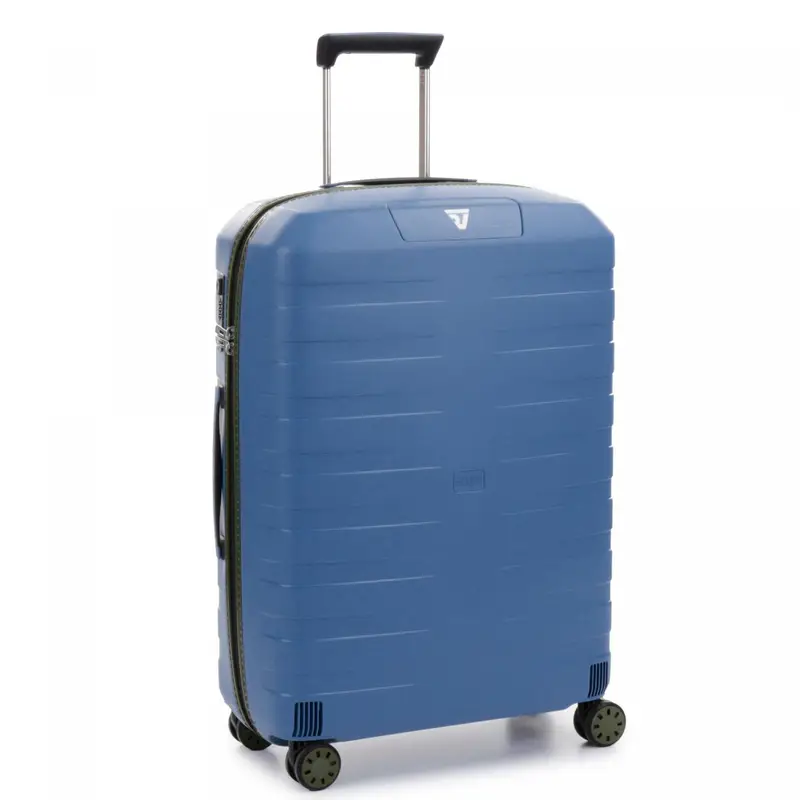 Box Trolley Medio 69 Cm - Oceano/verde Militare