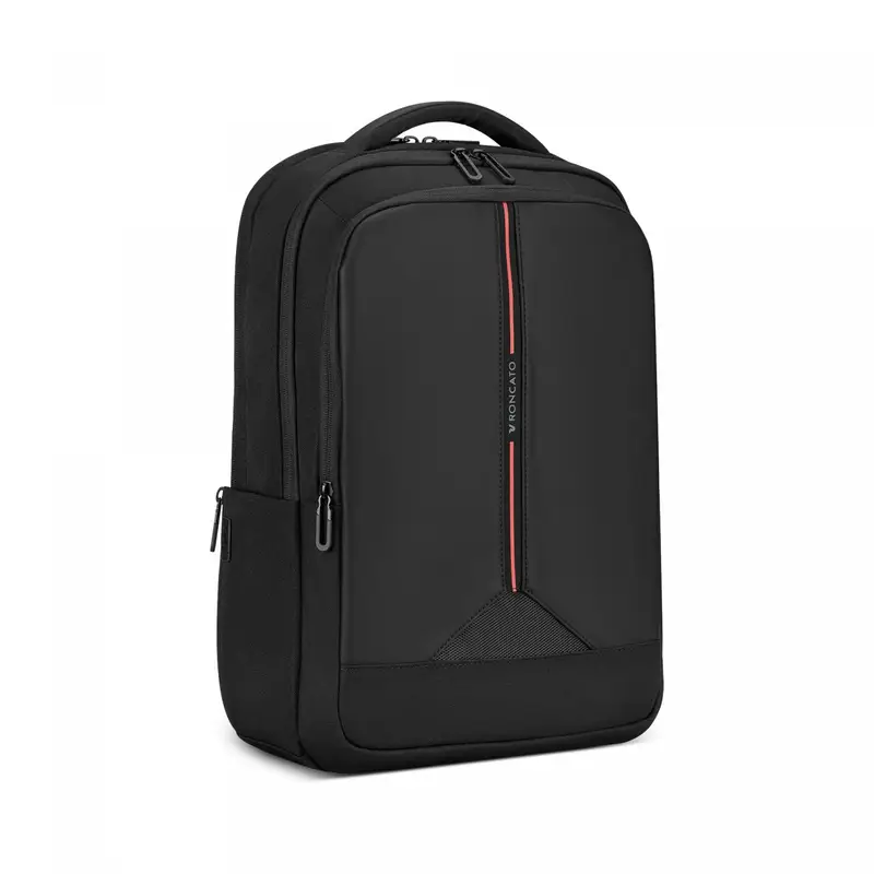 Clayton Zaino Da Lavoro Porta Pc 15.6 - 44x31x15 Cm - Nero/rosso