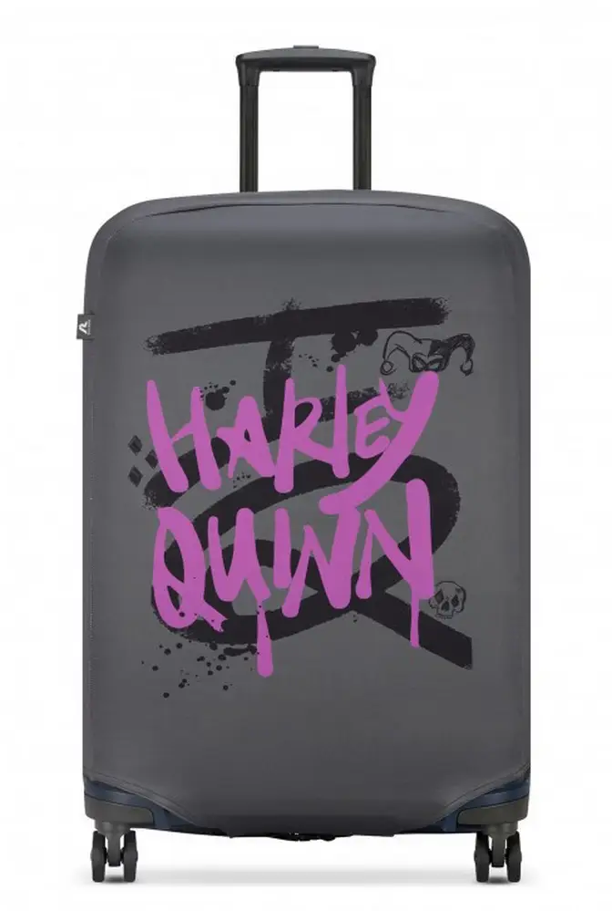 Cover copri trolley Roncato Warner DC L Harley Quinn