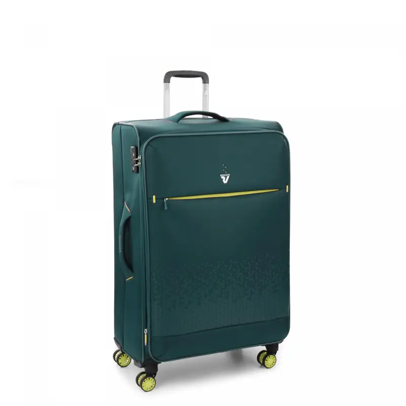 Crosslite Trolley Grande 75 Cm Espandibile - Verde Bottiglia
