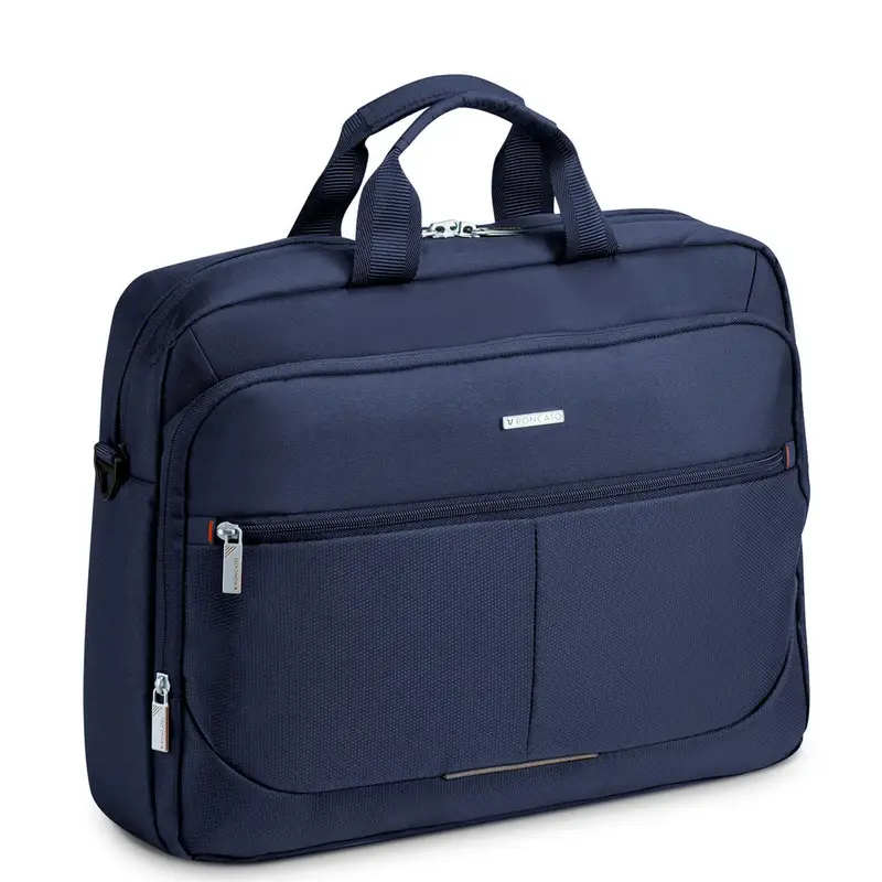 Easy Office 2.0 Borsa Porta Computer Porta Pc 17 - 32x43x10 Cm - Blu Notte