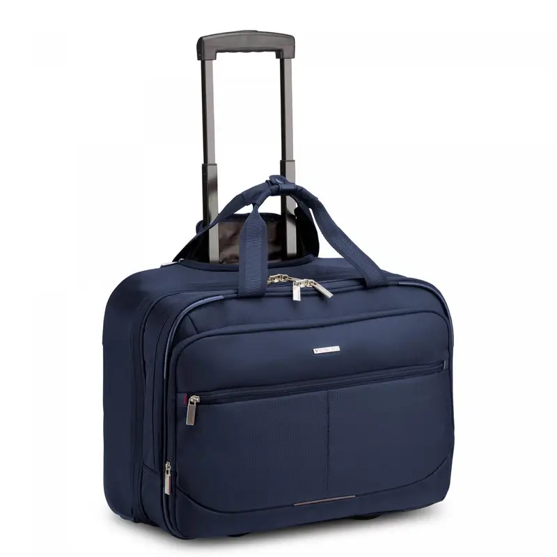Easy Office 2.0 Pc Trolley Porta Pc 17 - 33x45x20 Cm - Blu Notte