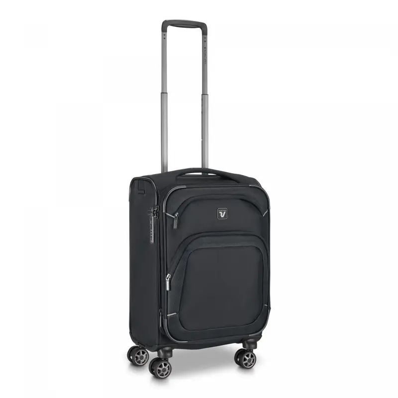 Gateway Trolley Bagaglio A Mano 55x35x23/25 Cm Espandibile - Nero