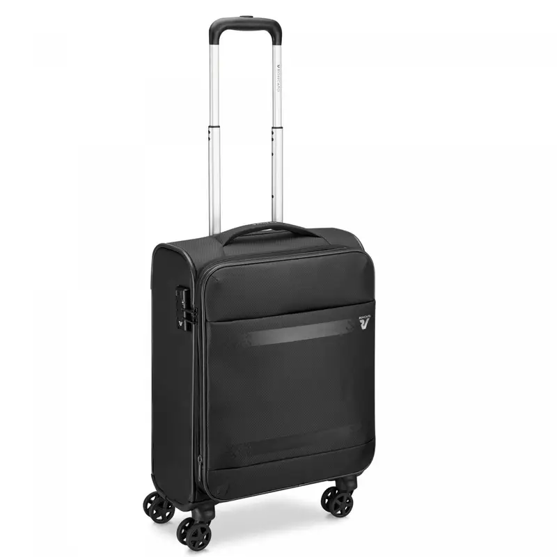Jazz 4.0 Trolley Bagaglio A Mano 55x40x20/23 Cm Espandibile - Nero