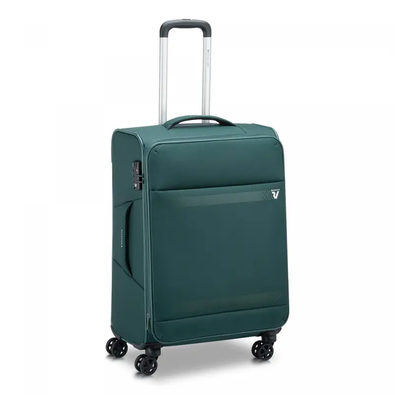 Jazz 4.0 Trolley Medio 65 Cm Espandibile - Verde Bottiglia