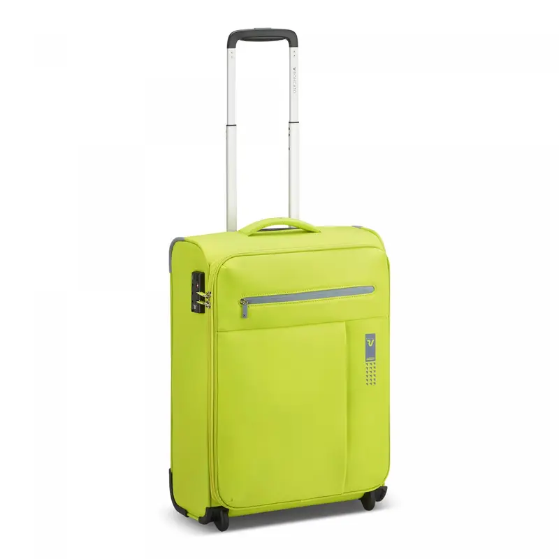 Lite Soft Trolley Bagaglio A Mano 2 Ruote 55x40x20 Cm - Cyber Lime