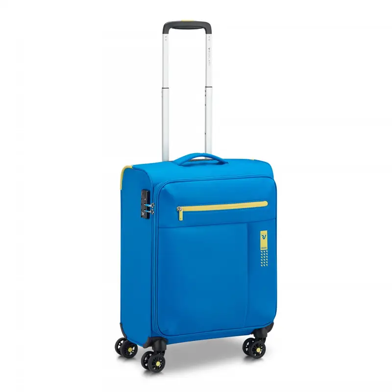 Lite Soft Trolley Bagaglio A Mano 55x40x20 Cm - Blu Cobalto