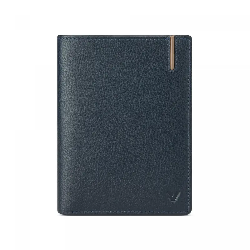 Liverpool Portafoglio Uomo 12.5x9.5x1.5 Cm - Blu Navy