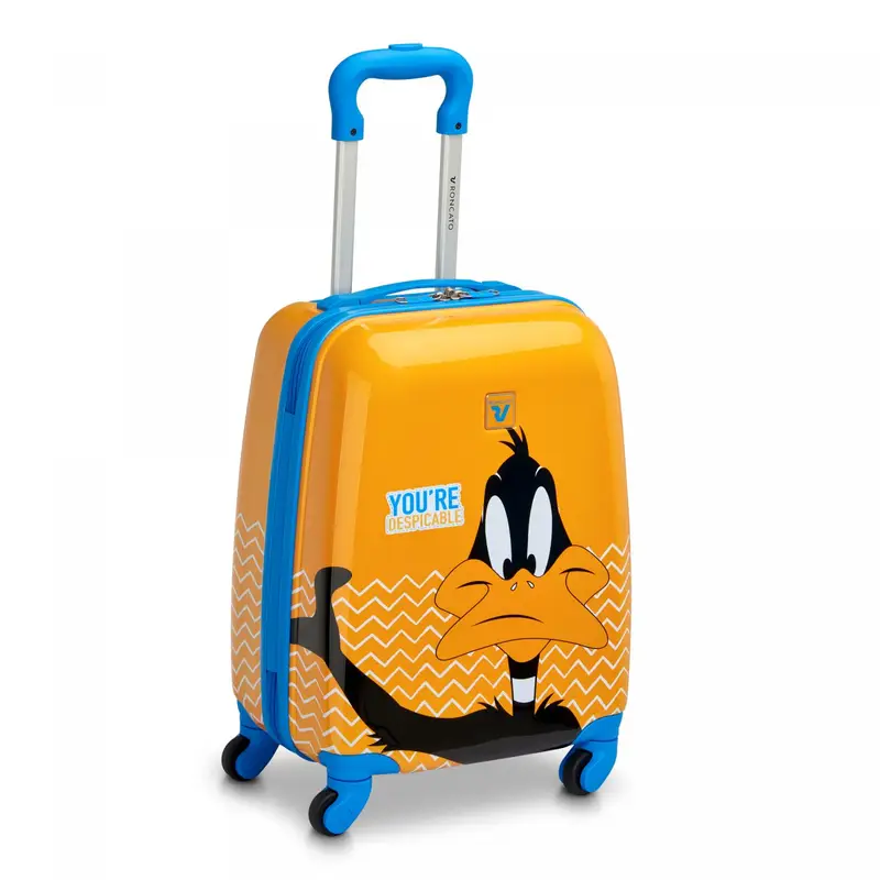 Looney Tunes Trolley Bagaglio A Mano 44x32x22 Cm - Daffy Duck