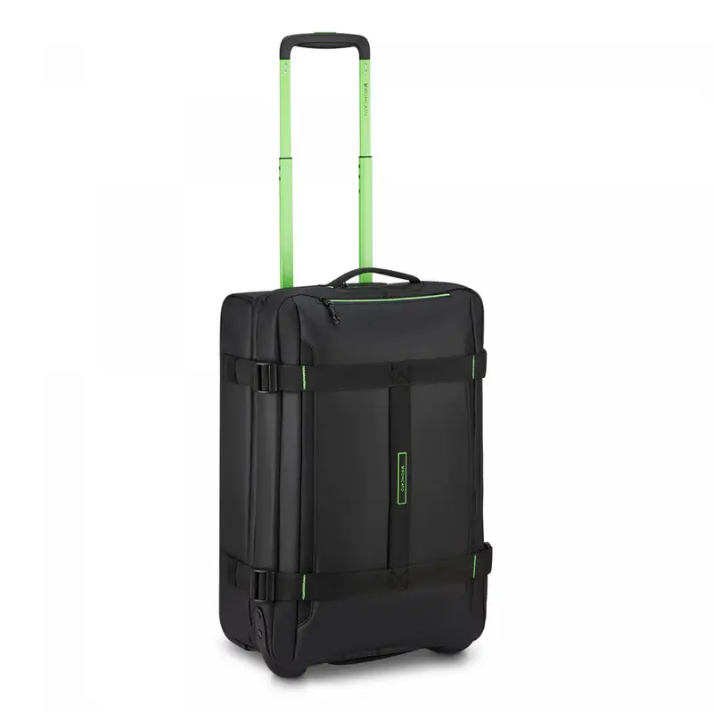 Norway Borsone Trolley 55x35x20cm - 38 5 Litri - Nero