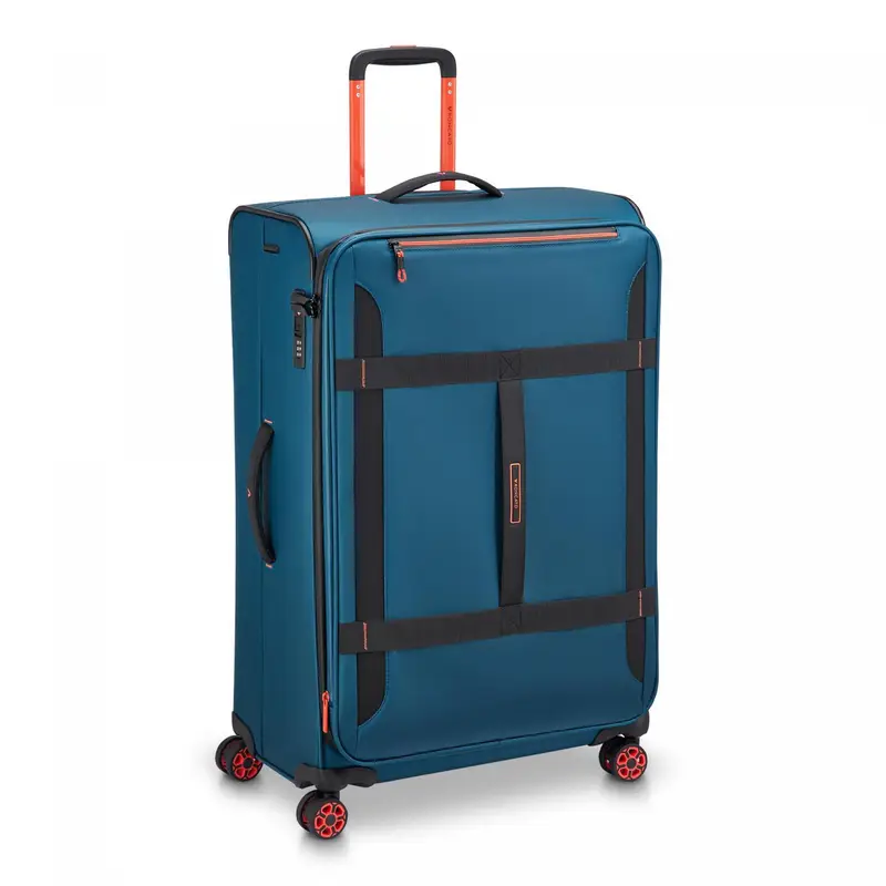 Norway Trolley Grande 77 Cm Espandibile - Blu Denim