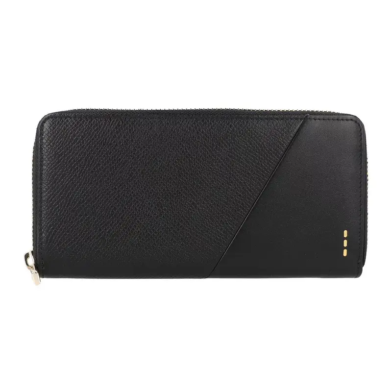 Roncato Portafoglio Donna in Vera Pelle - Nero