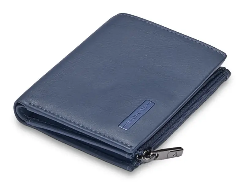Portafoglio uomo piccolo Roncato Detroit 234 Denim