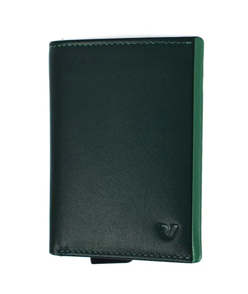 Portafoglio uomo piccolo Roncato Iron 4.0 DLX 716 Verde Foresta