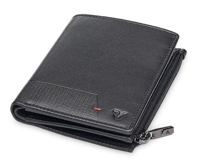 Portafoglio uomo piccolo Roncato Mag-Wal 195 Nero