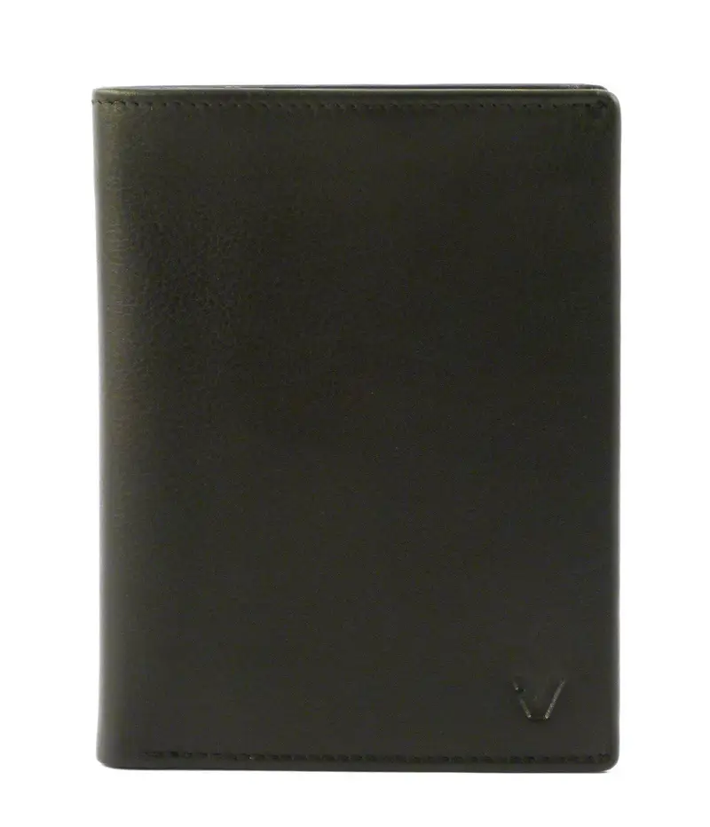 Portafoglio uomo sottile in pelle Roncato Pascal 2905 nero