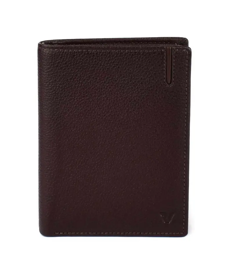 Portafoglio uomo verticale Roncato Liverpool 1043 Caffè