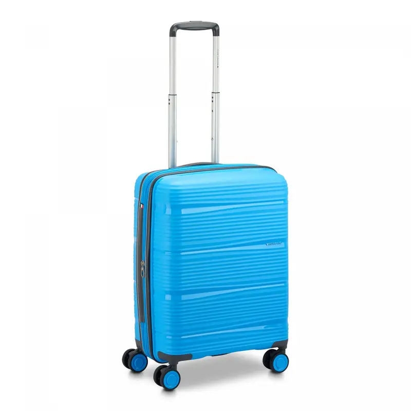 R-lite Trolley Bagaglio A Mano 55x40x20/23 Cm Espandibile - Azzurro