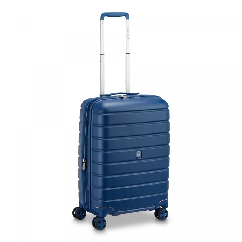 Relife Trolley Bagaglio A Mano 60x40x20/25 Cm Espandibile - Blu Notte