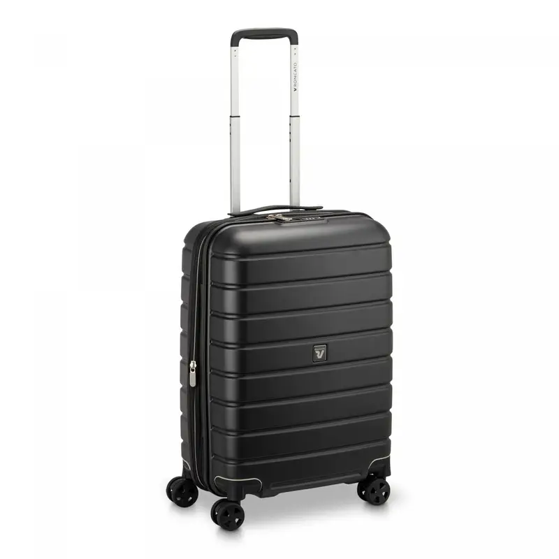 Relife Trolley Bagaglio A Mano 60x40x20/25 Cm Espandibile - Nero
