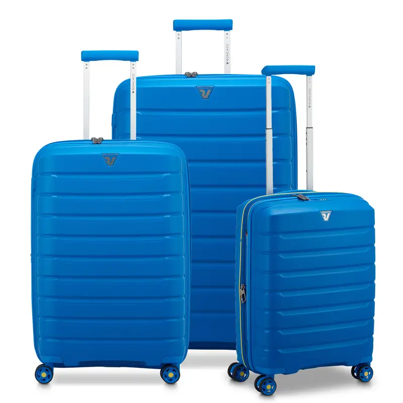 Set 3 Trolley espandibili Roncato B-Flying Blu Cobalto