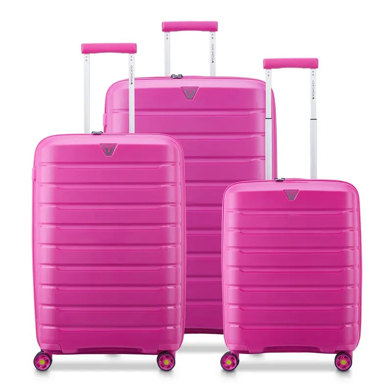 Set 3 Trolley espandibili Roncato B-Flying Fucsia