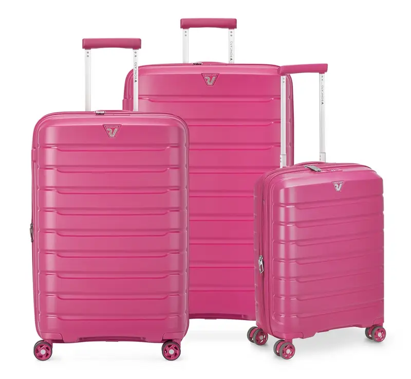 Set 3 Trolley espandibili Roncato B-Flying Magenta