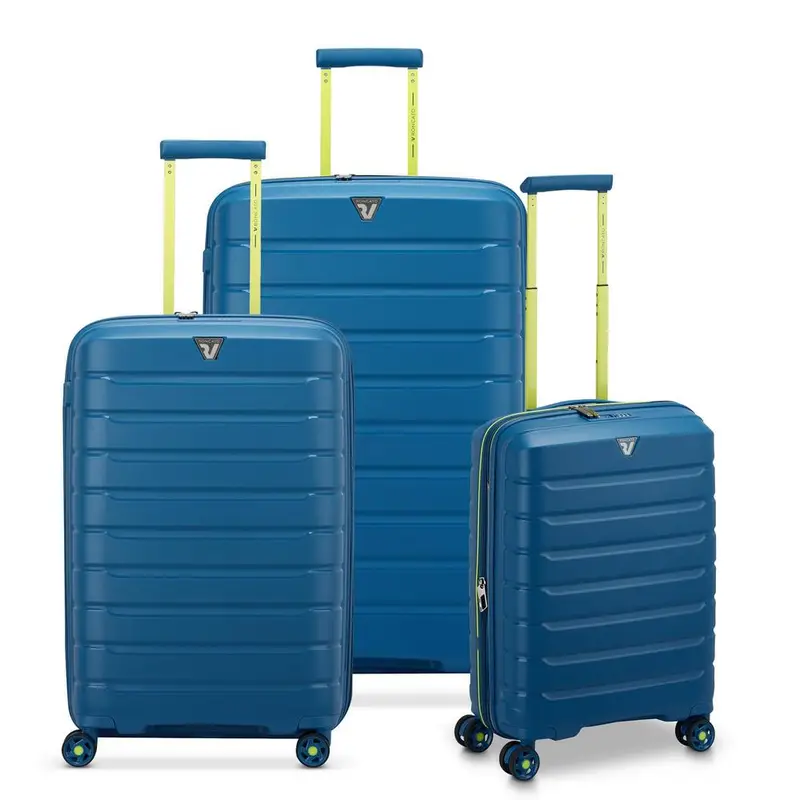 Set 3 Trolley espandibili Roncato B-Flying Move Blu Laguna
