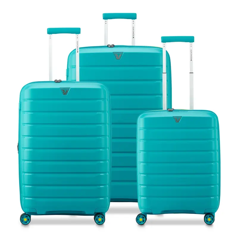 Set 3 Trolley espandibili Roncato B-Flying Turchese