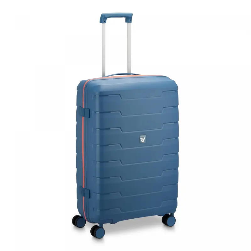 Skyline 2.0 Neon Trolley Medio 70 Cm - Blu Avio