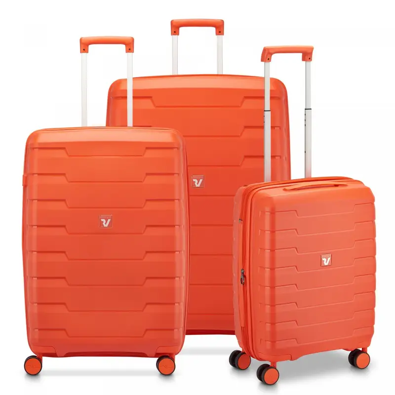 Skyline 2.0 Set Valigie (grande, Medio, Cabina) - Arancio