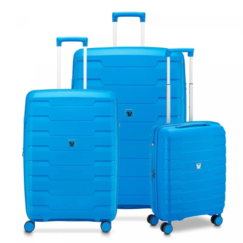 Skyline 2.0 Set Valigie (grande, Medio, Cabina) - Bluette